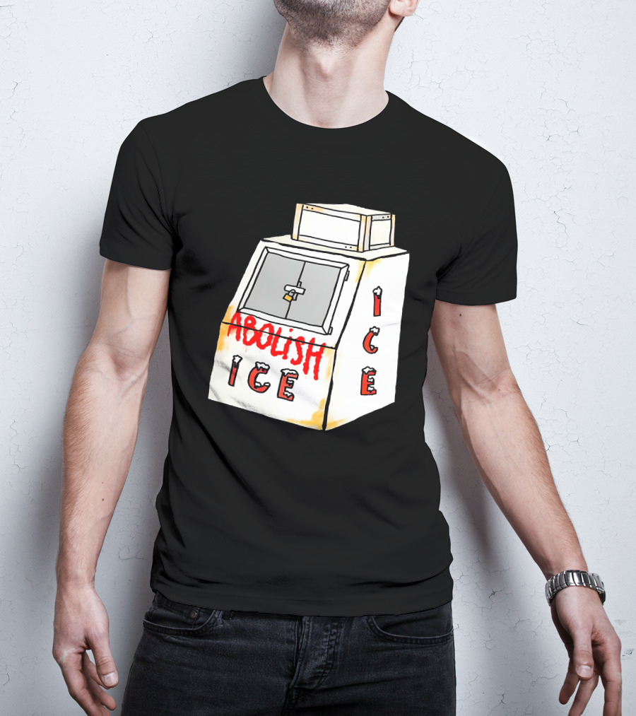 Abolish Ice Aoc Merch Ice Vending Machine T-Shirt