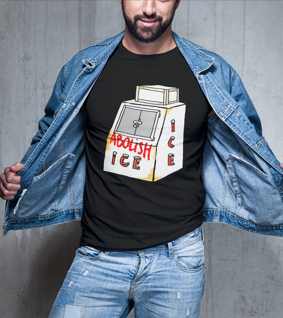 Abolish Ice Aoc Merch Ice Vending Machine T-Shirt