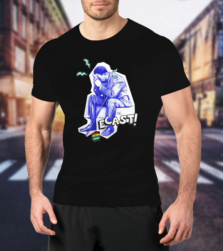 Enil Ecast Ghana Sitting Figure T-Shirt