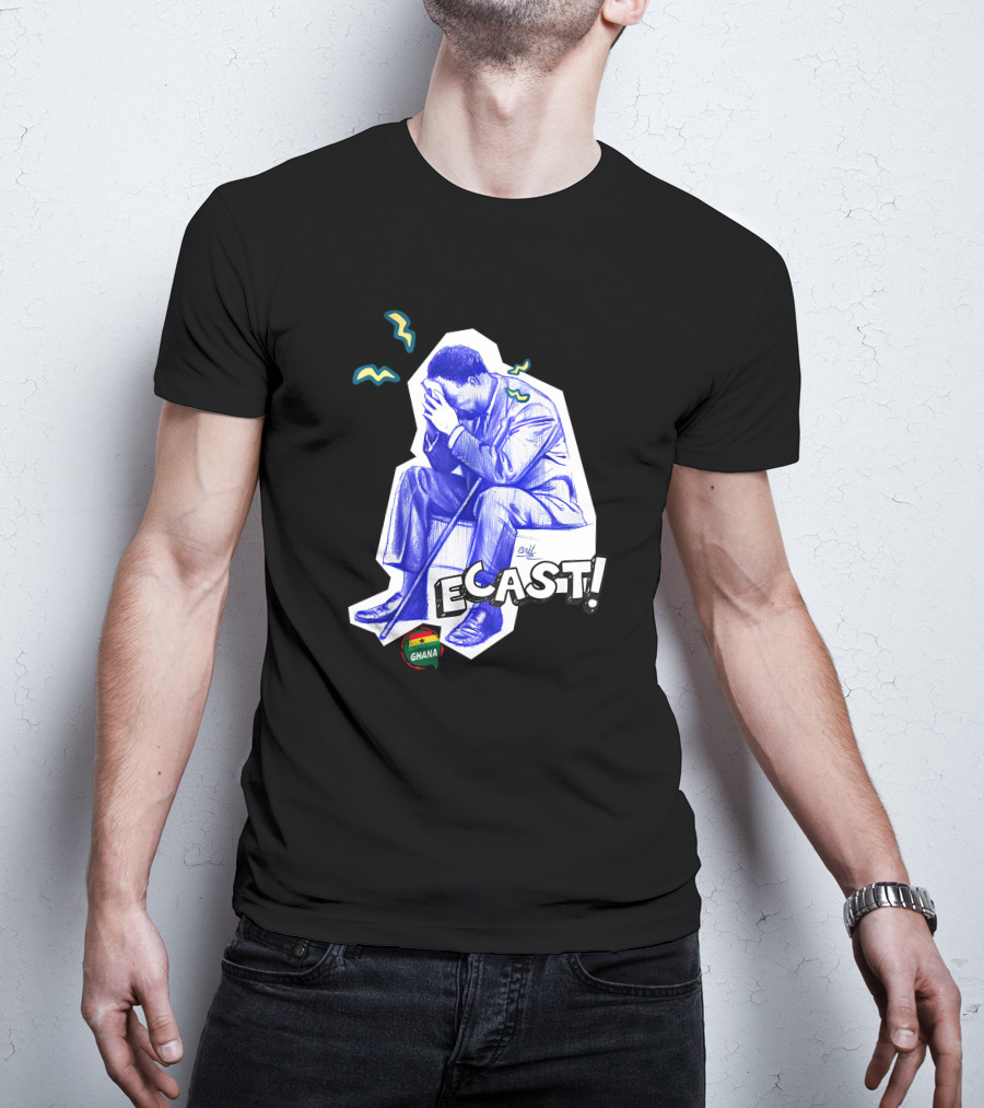Enil Ecast Ghana Sitting Figure T-Shirt