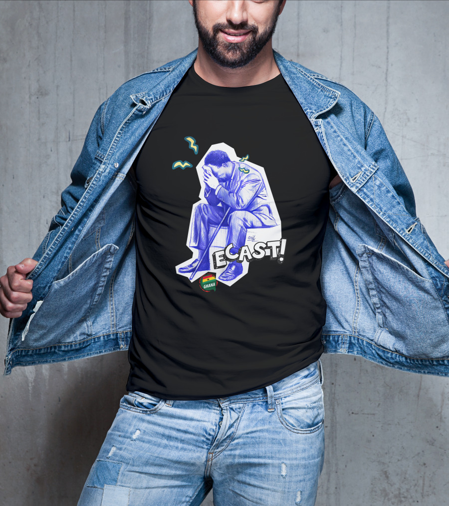 Enil Ecast Ghana Sitting Figure T-Shirt