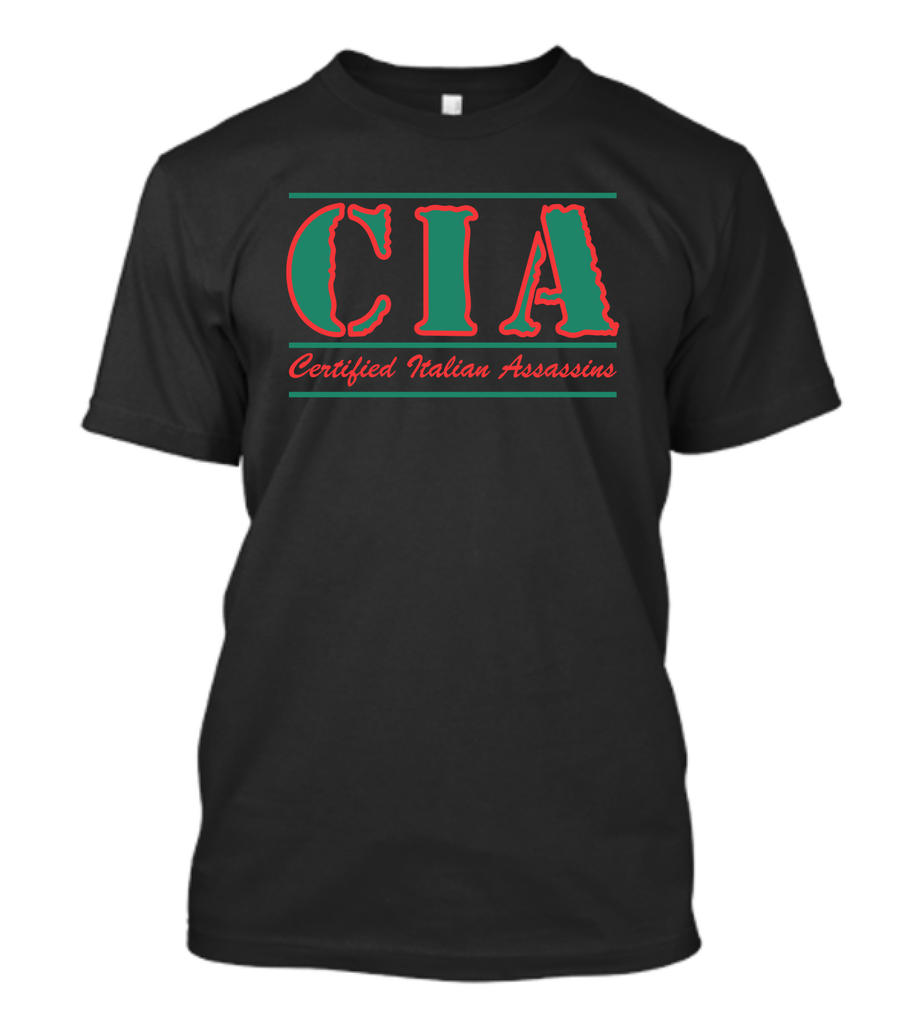 CIA Certified Italian Assassins T-Shirt