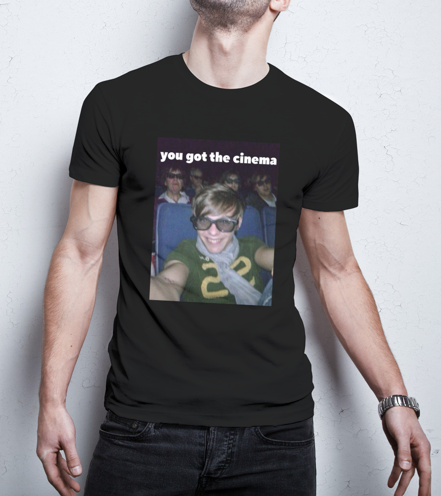 You Got The Cinema Selfie With Friends In 3D Glasses T-Shirt