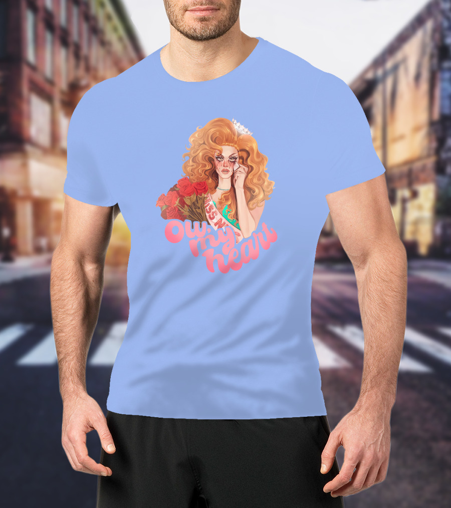 Ow My Heart Mybestjudy Pageant Roses T-Shirt