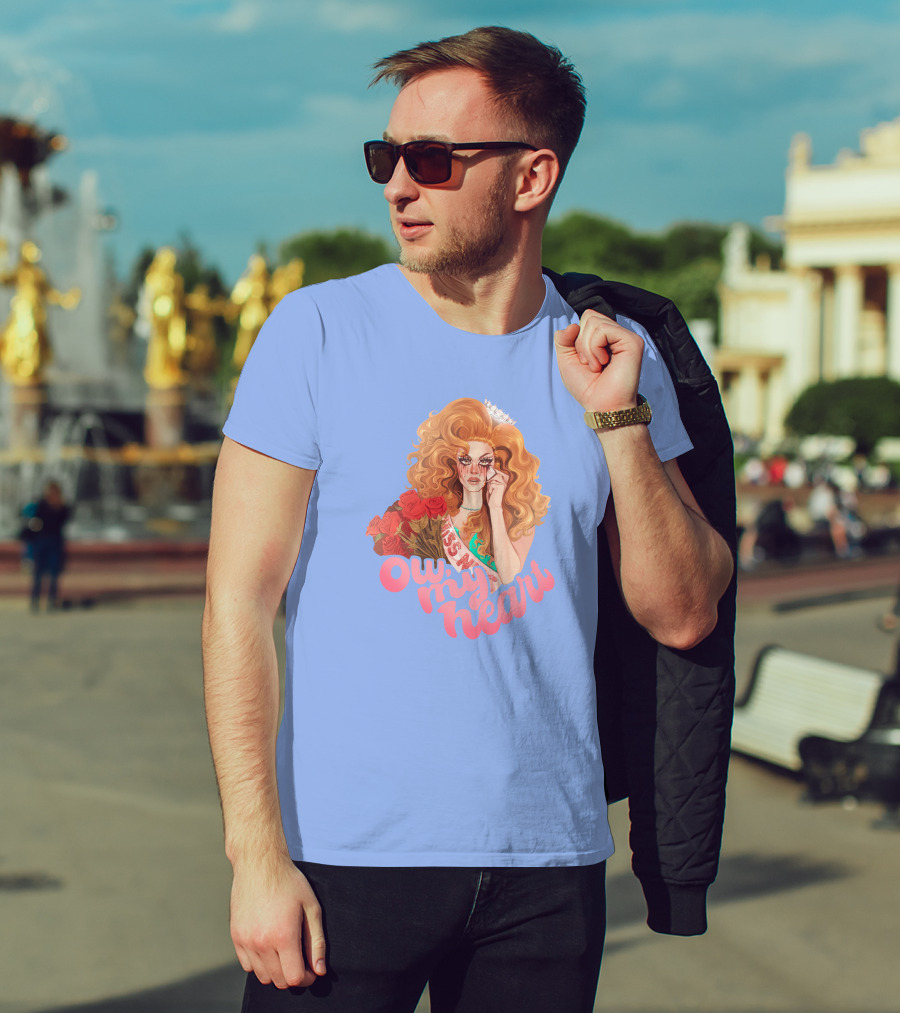 Ow My Heart Mybestjudy Pageant Roses T-Shirt