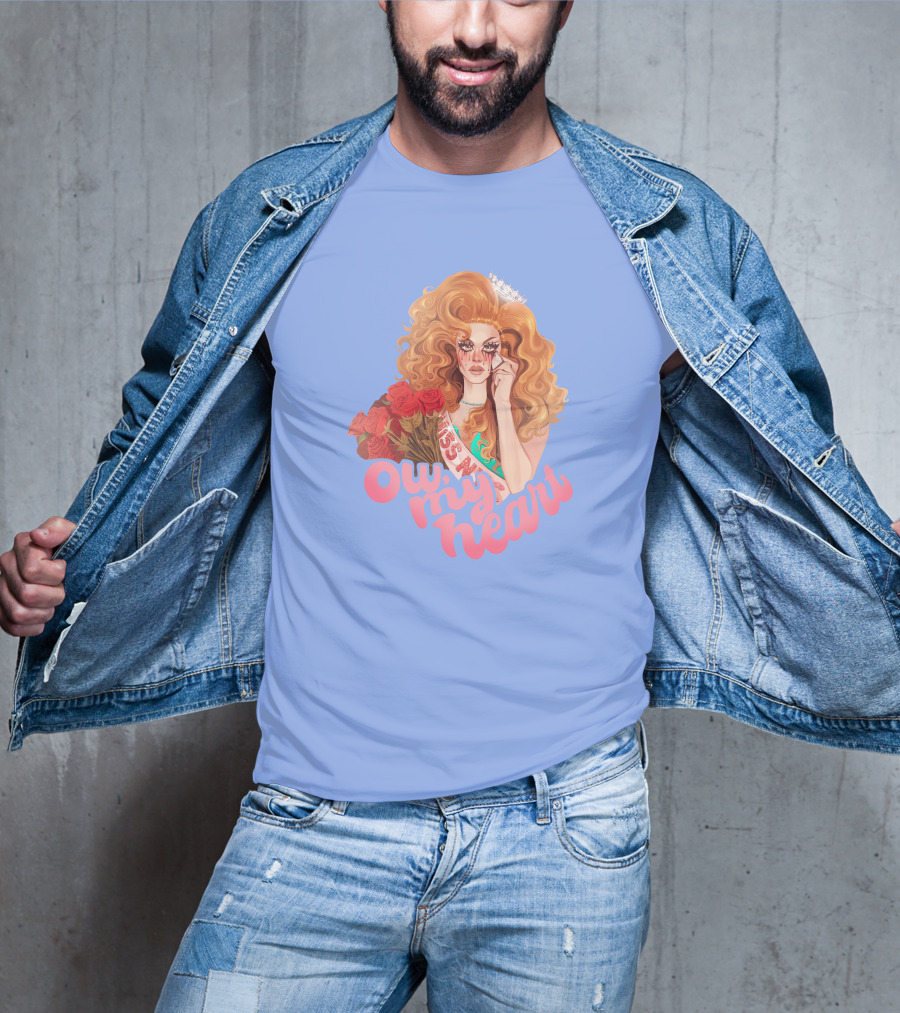 Ow My Heart Mybestjudy Pageant Roses T-Shirt
