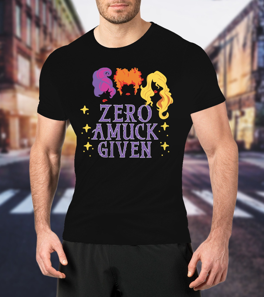 Zero Amuck Given Witch Sisters Halloween T-Shirt