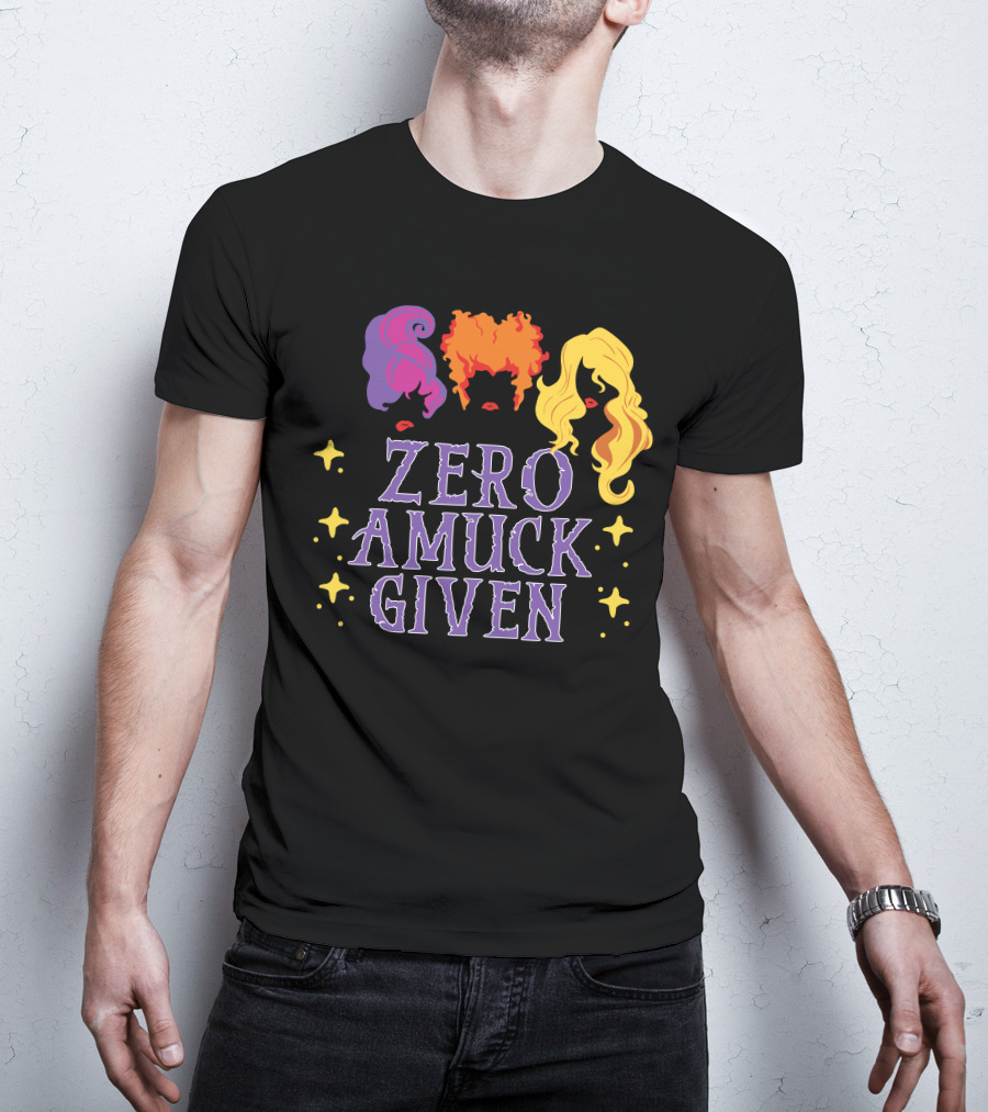 Zero Amuck Given Witch Sisters Halloween T-Shirt