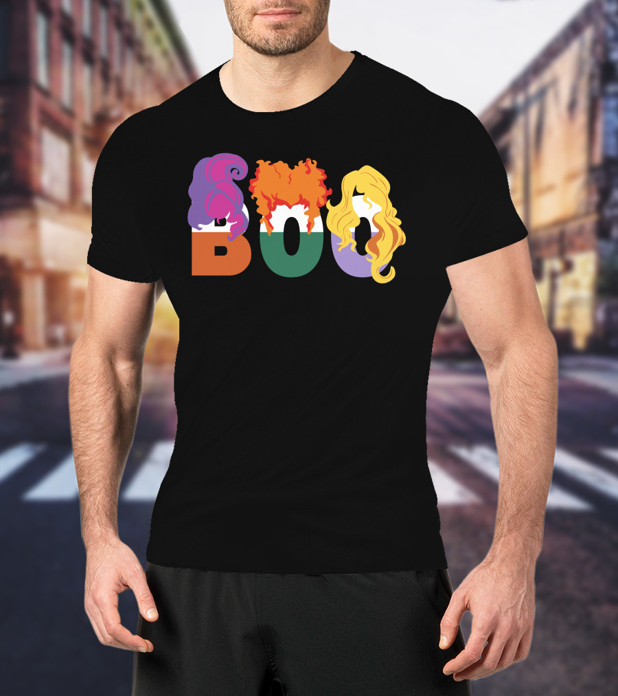 Boo HP01 Sanderson Sisters Halloween Hair T-Shirt