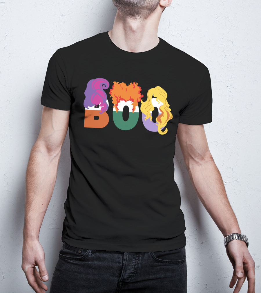 Boo HP01 Sanderson Sisters Halloween Hair T-Shirt