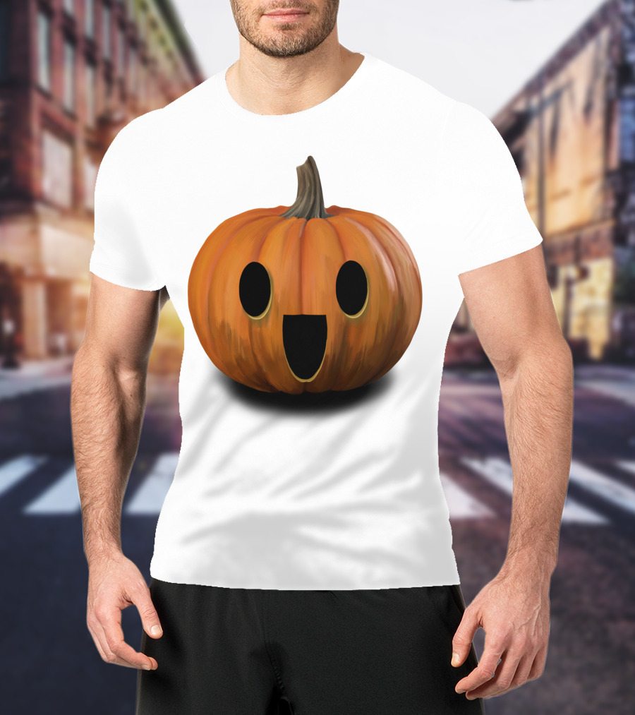 Halloween Pumpkin Scary Evil Cute T-Shirt