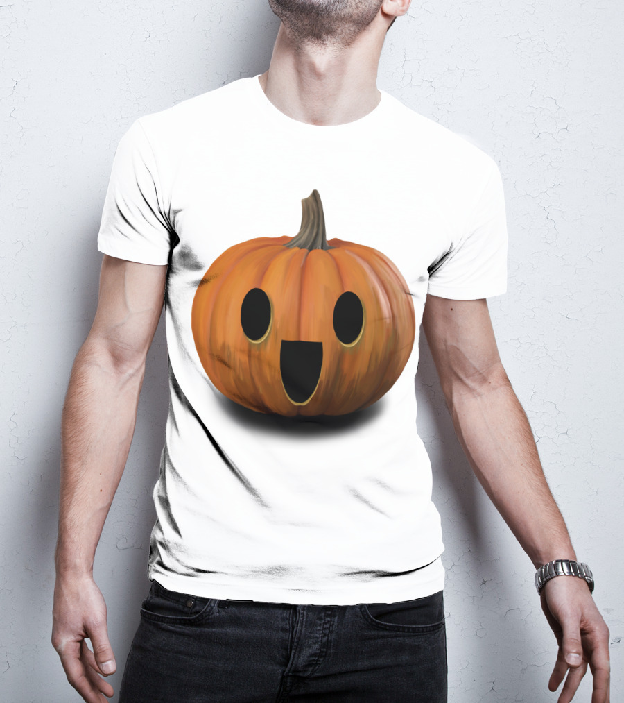 Halloween Pumpkin Scary Evil Cute T-Shirt