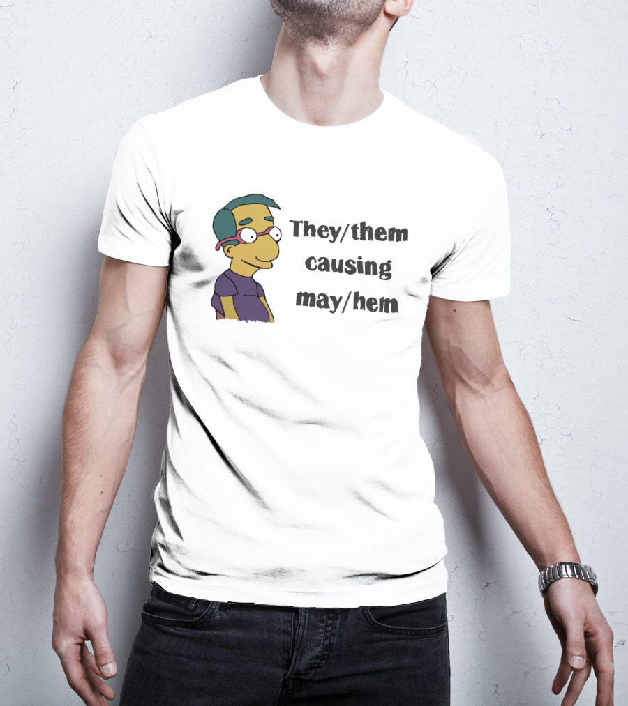 They Them Causing May Hem Cartoons T-Shirt