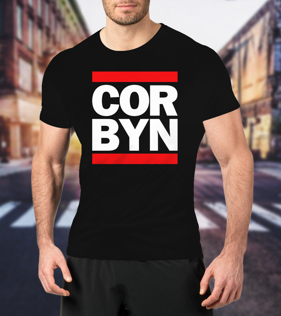 Fernando Morais Corbynista Corbyn Bold Red Lines T-Shirt