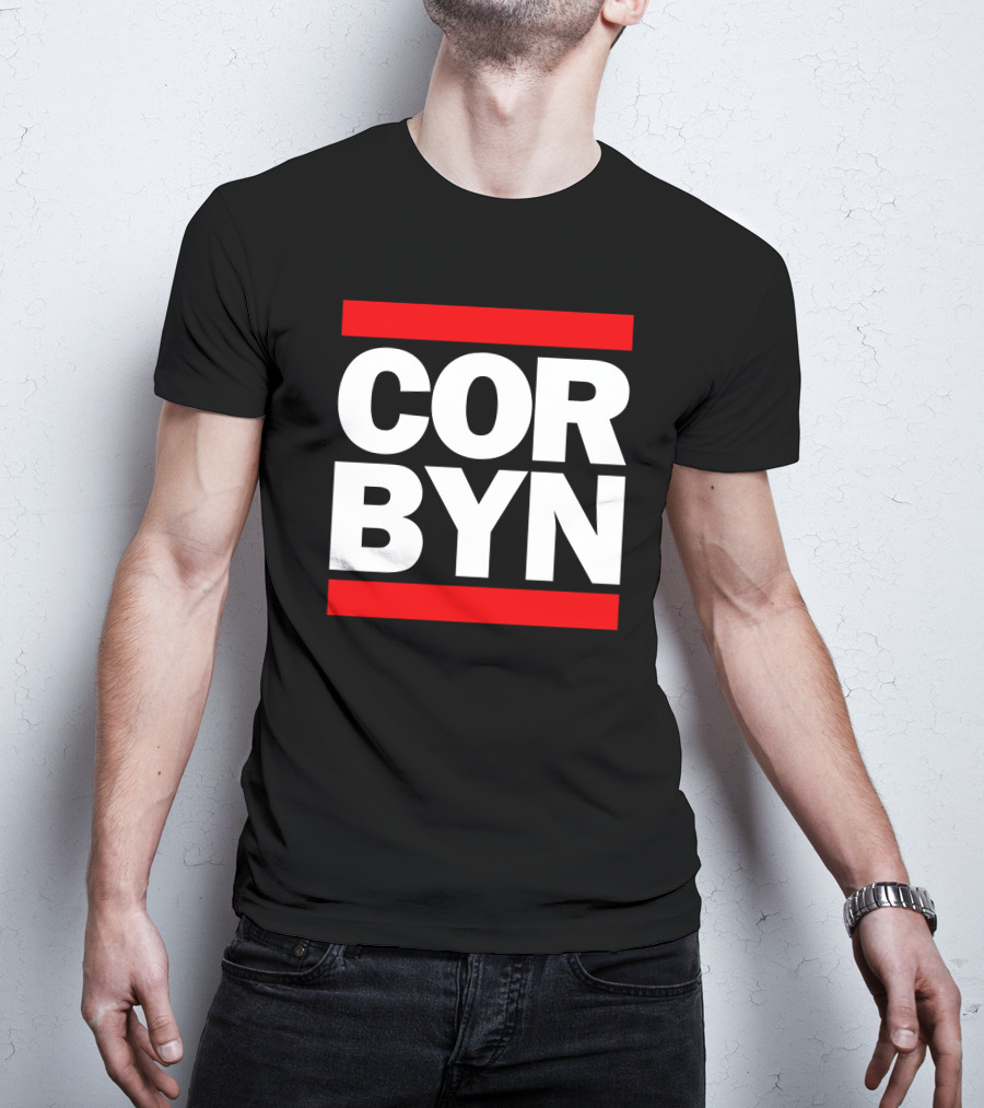 Fernando Morais Corbynista Corbyn Bold Red Lines T-Shirt