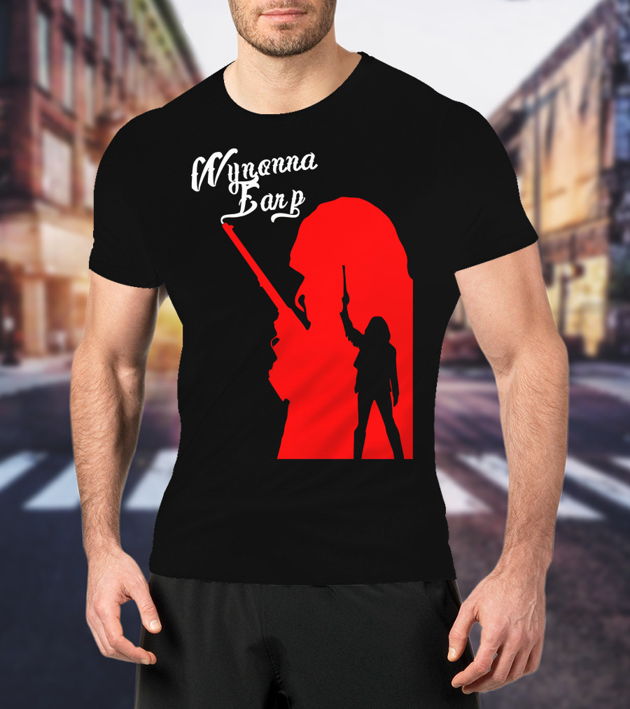 Wynonna Earp Silhouette With Gun T-Shirt