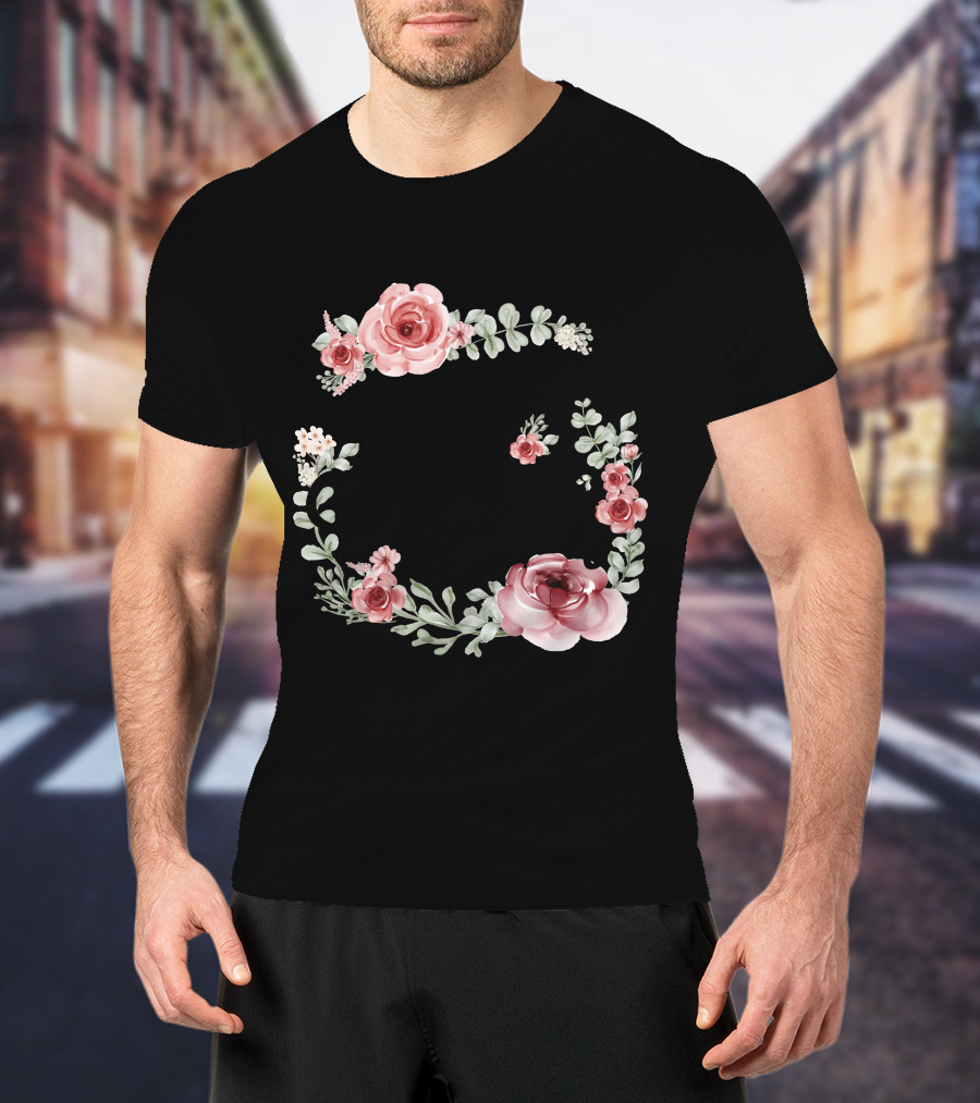 In Everything Give Thanks Floral T-Shirt
