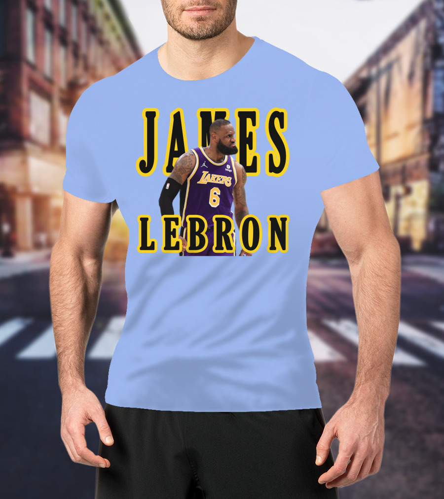 LeBron James Lakers Breakthrough Victory Performance T-Shirt