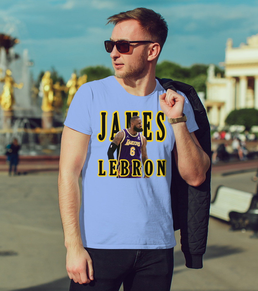 LeBron James Lakers Breakthrough Victory Performance T-Shirt