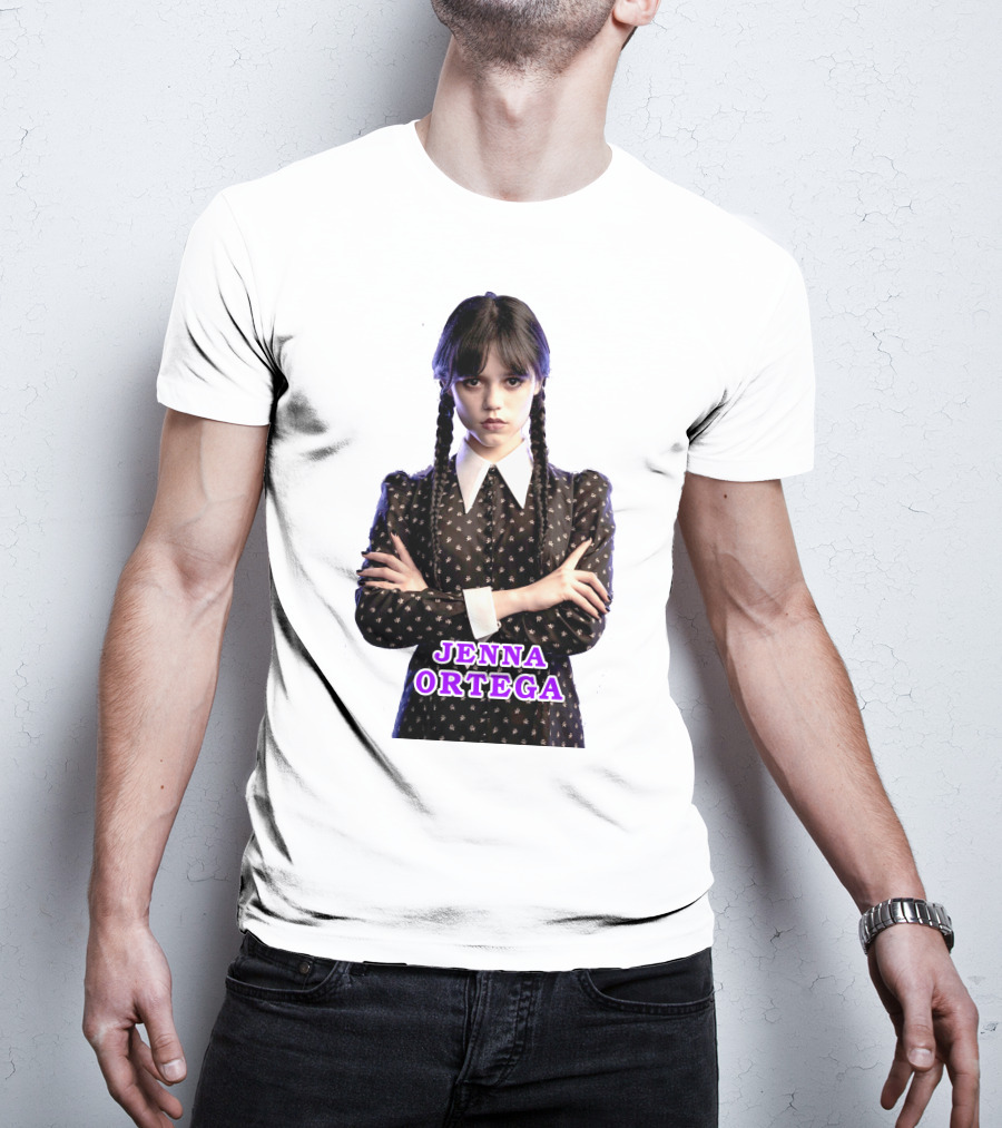Jenna Ortega Iconic Braided T-Shirt
