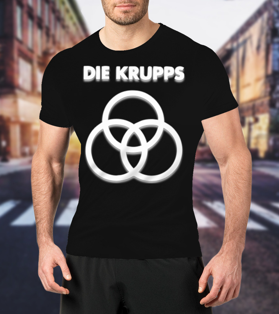 Die Krupps Germany Band Iconic Circle T-Shirt