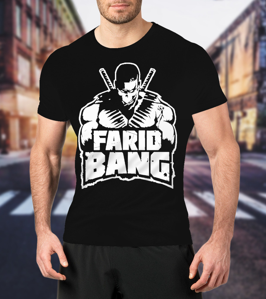 Farid Bang Germany Rapper Illustrated T-Shirt
