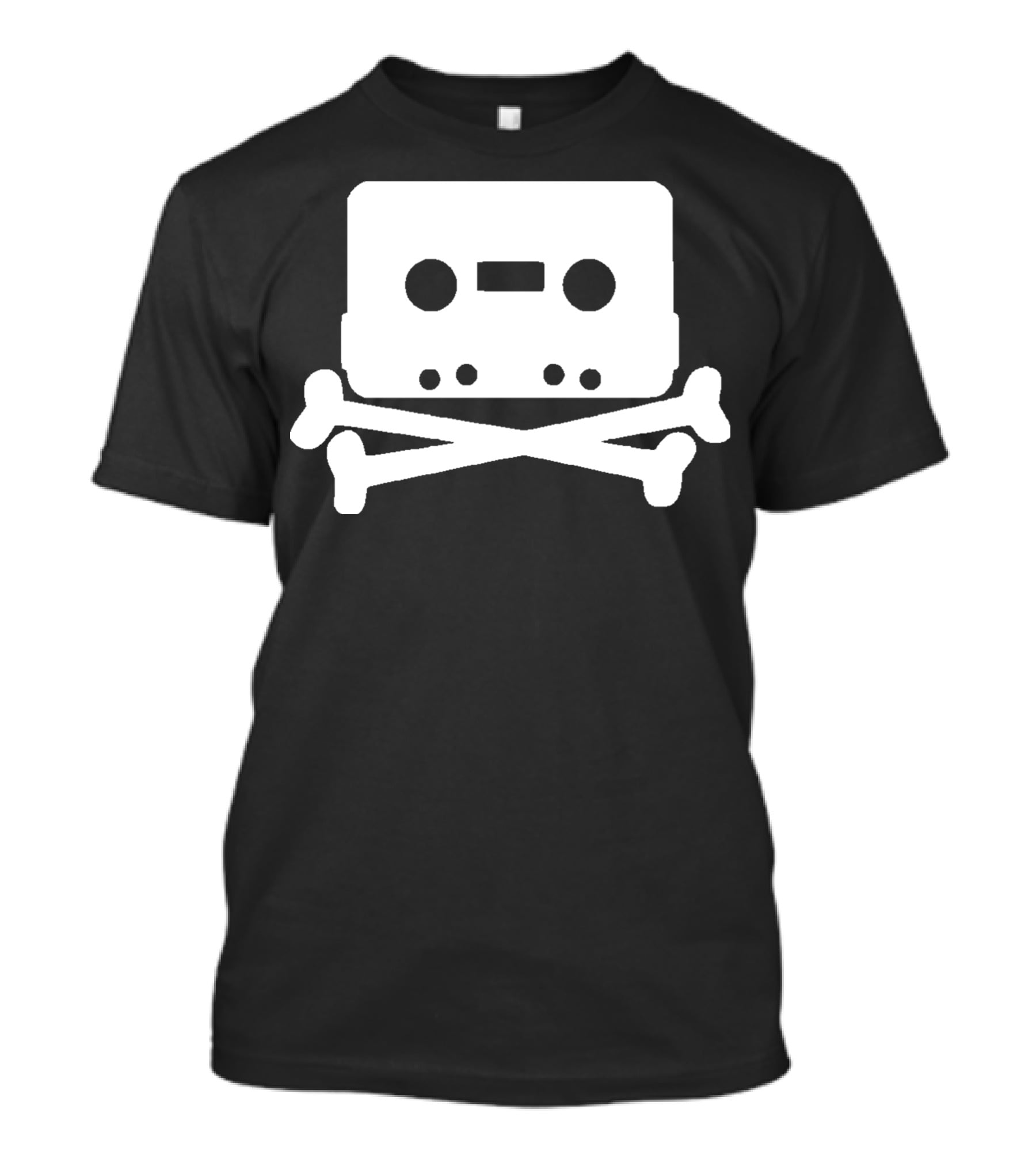 Fettes Brot Germany Rapper Cassette Tape Crossbones T-Shirt