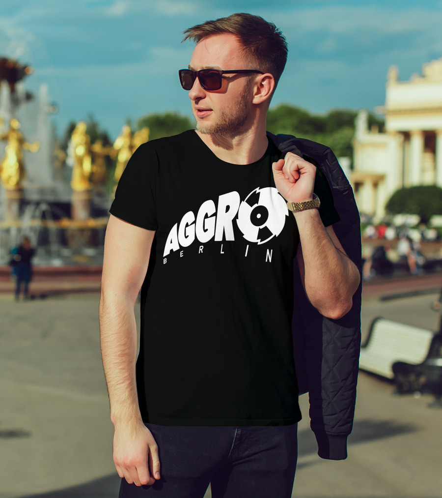 Aggro Berlin Rap Label Logo Music Germany T-Shirt
