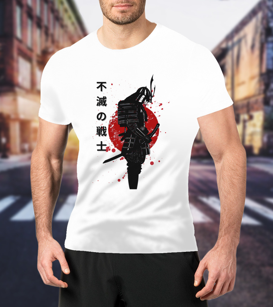 Samurai Japan Red Sun Warrior T-Shirt