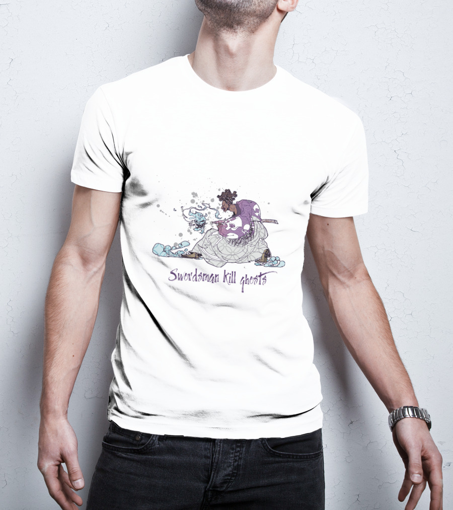 Swordsman Kill Ghosts T-Shirt