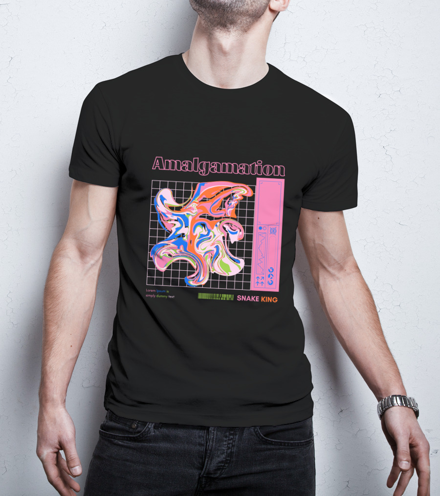 Amalgamation Snake King Distortion T-Shirt