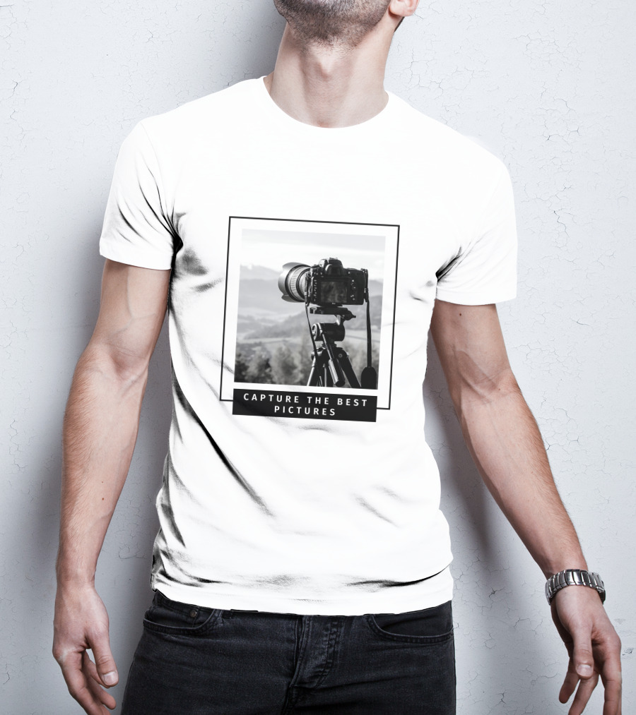 Capture The Best Pictures Save The Moments T-Shirt