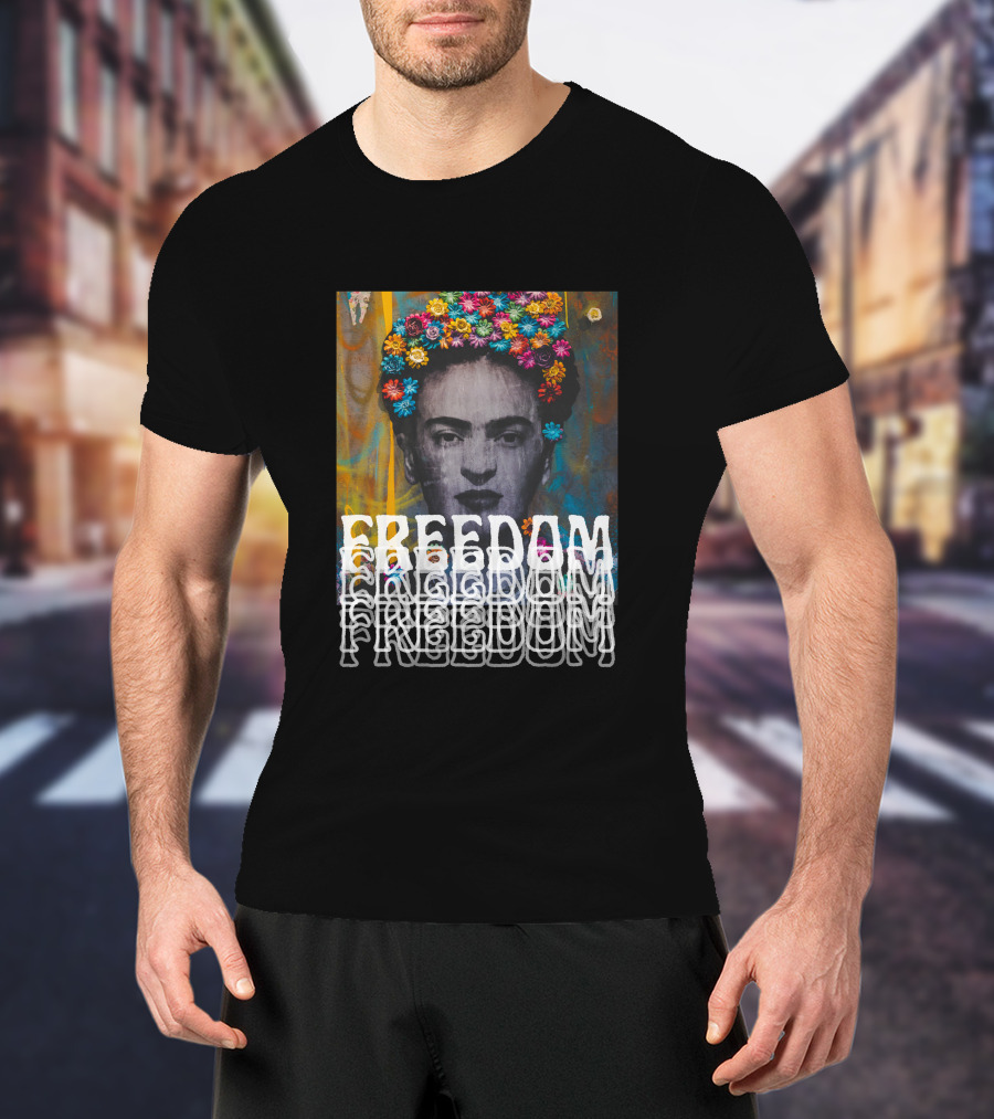 FREEDOM Vibrant Floral T-Shirt