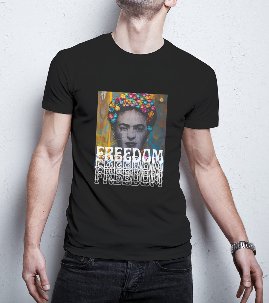 FREEDOM Vibrant Floral T-Shirt
