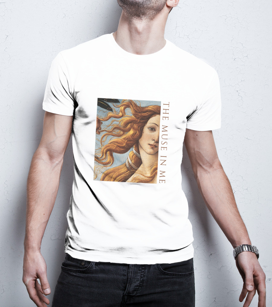 The Muse In Me Botticelli Venus T-Shirt
