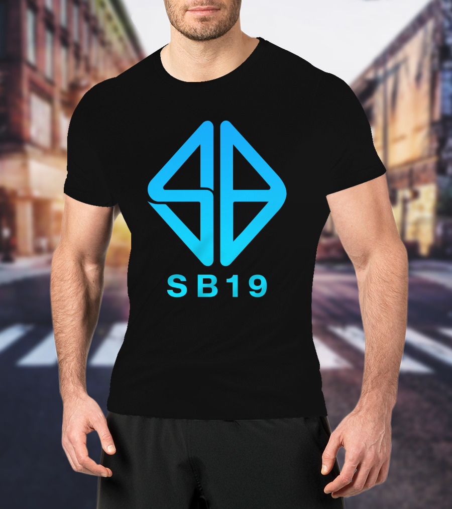 SB SB19 Logo Blue Diamond T-Shirt