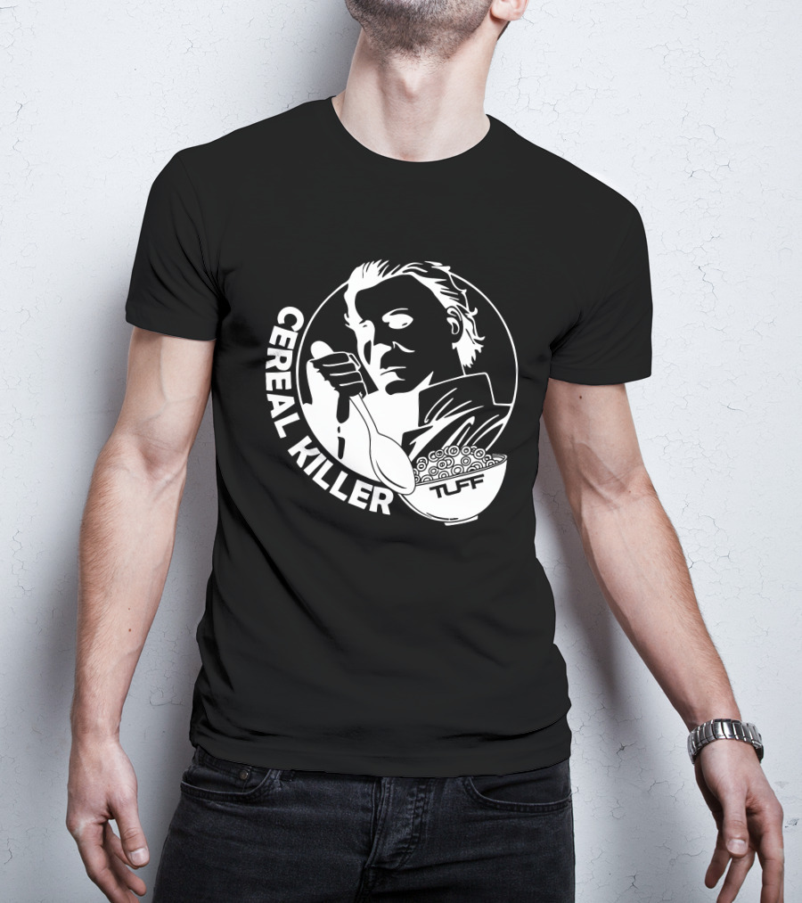 Cereal Killer Breakfast Humor Vintage T-Shirt