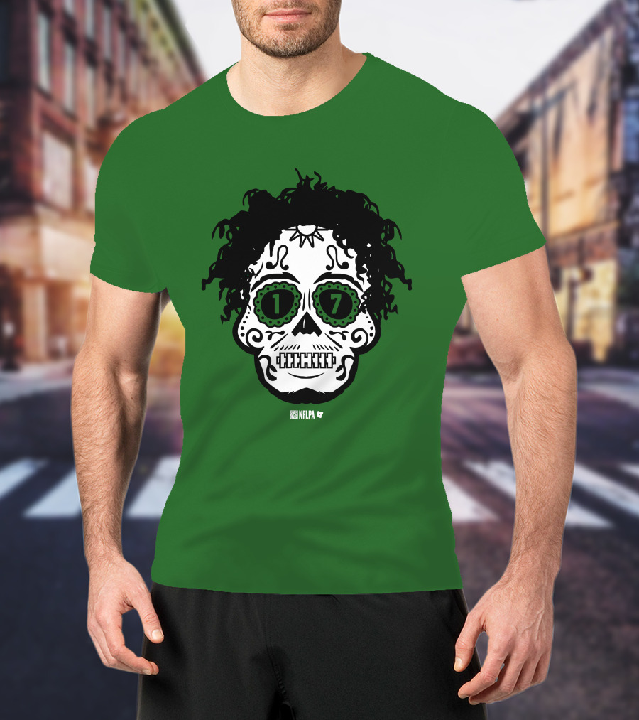 Garrett Wilson Sugar Skull 17 T-Shirt