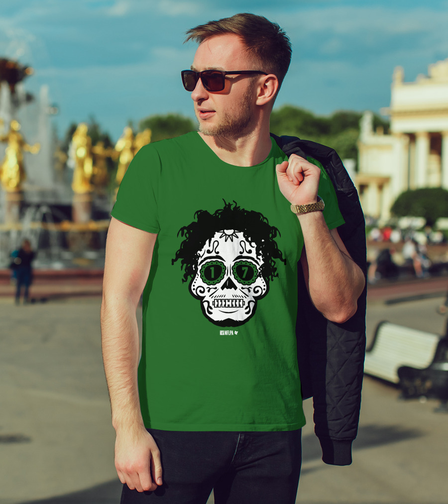 Garrett Wilson Sugar Skull 17 T-Shirt