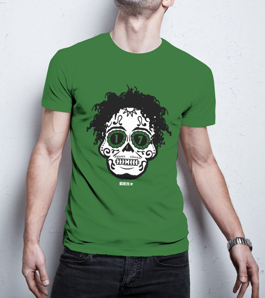 Garrett Wilson Sugar Skull 17 T-Shirt