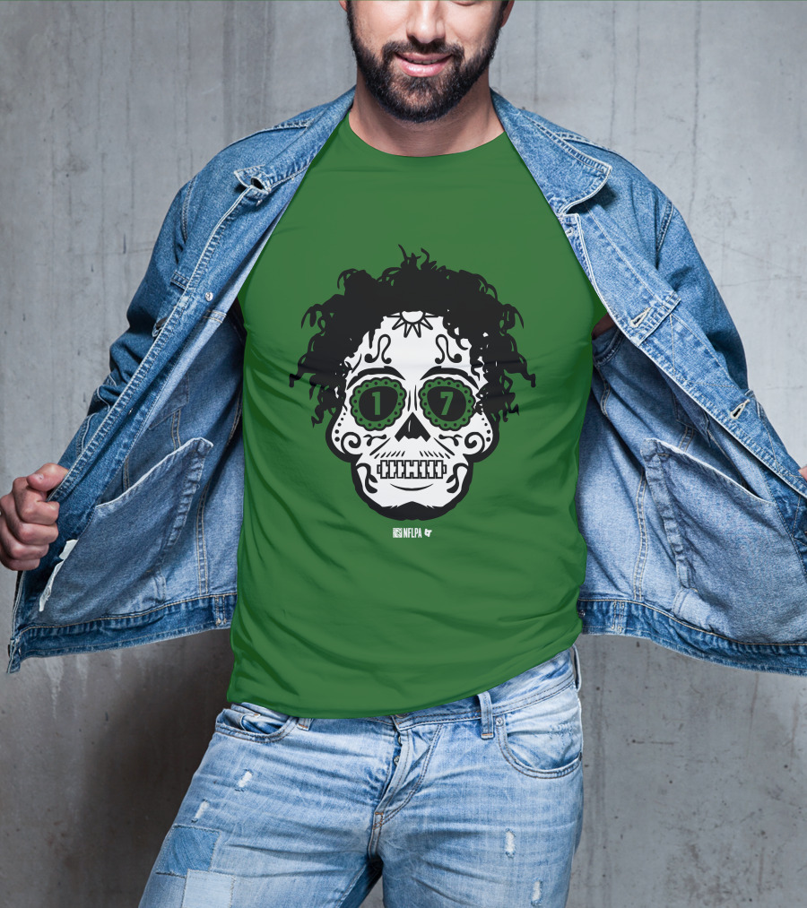 Garrett Wilson Sugar Skull 17 T-Shirt