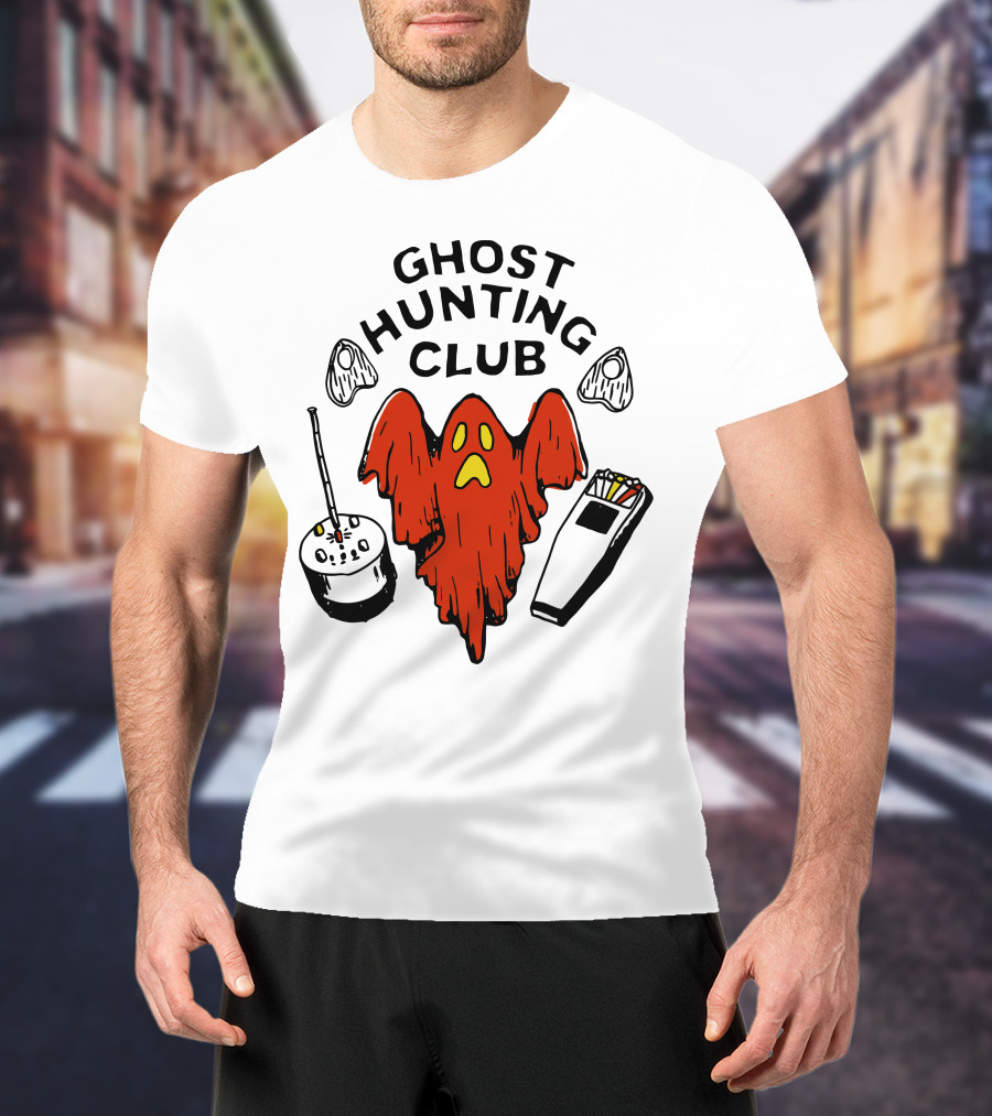Ghost Hunting Club Palettes Ghost Detection Tools T-Shirt