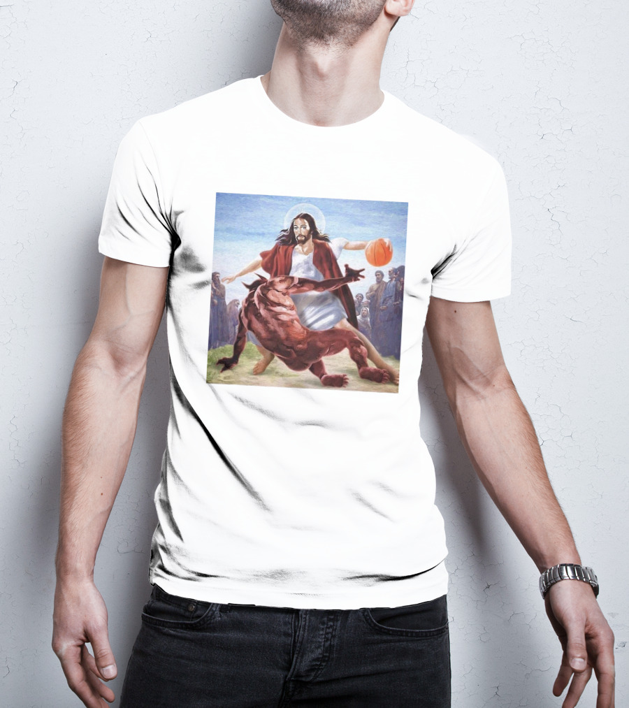 Jesus Basketball Influence Kofie T-Shirt
