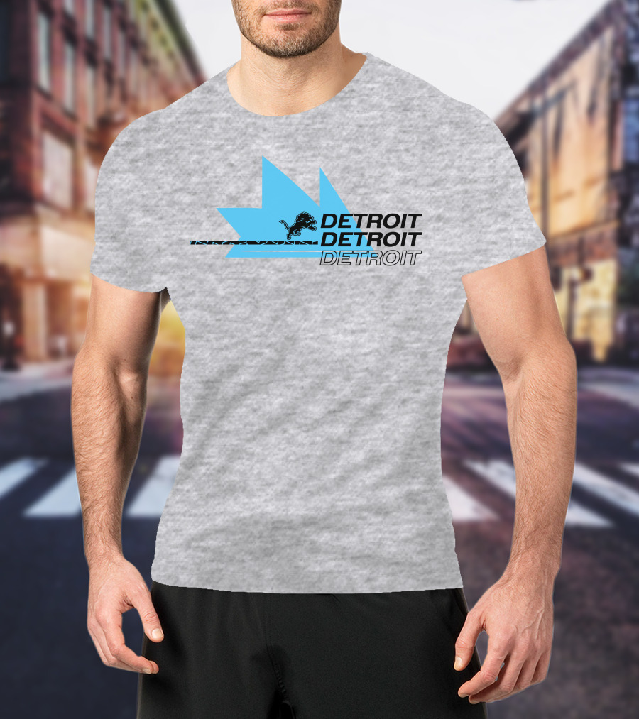 Ninja Detroit Lions Detroit Detroit T-Shirt
