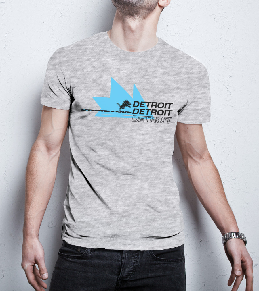 Ninja Detroit Lions Detroit Detroit T-Shirt