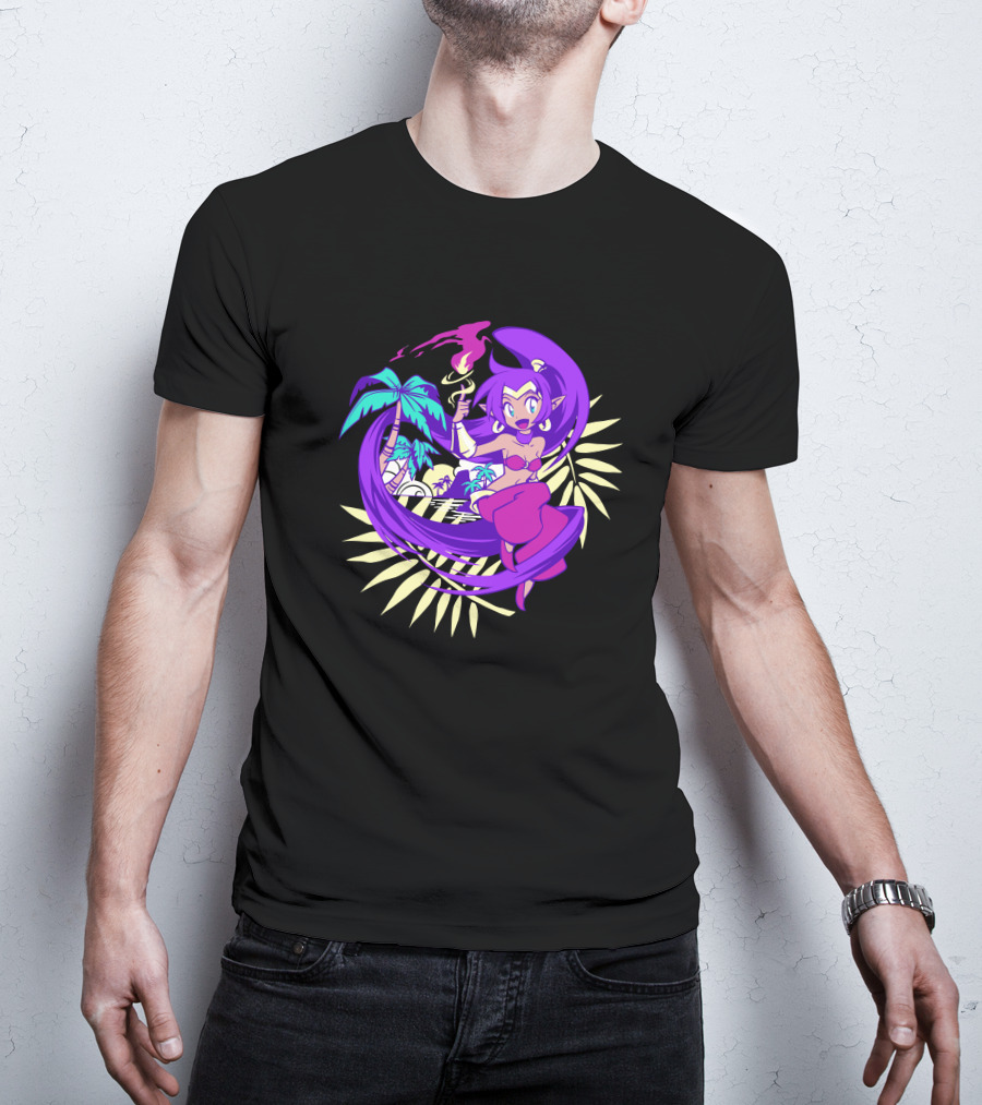 Shantae Tropical Trickster Palm Magic Fusion T-Shirt