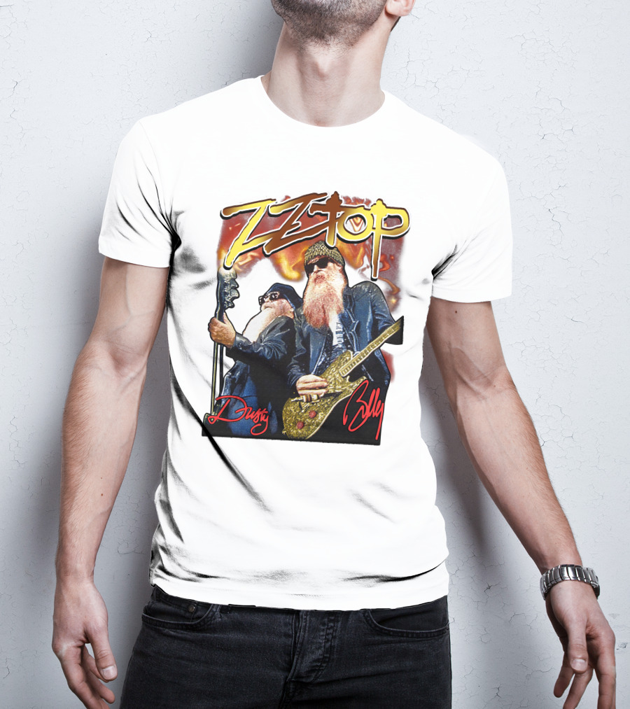 ZZ Top Live Since 1969 Vintage Dusty Billy T-Shirt