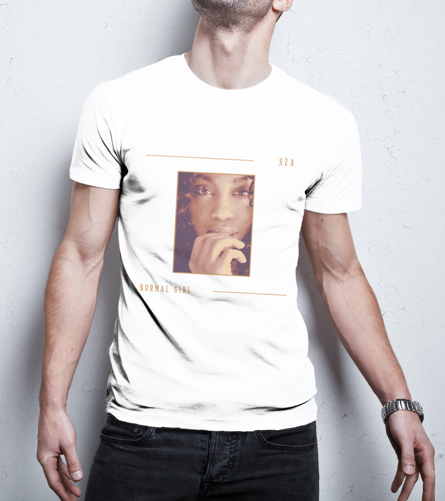 SZA Normal Girl American Vintage T-Shirt
