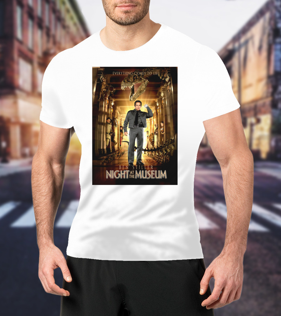 Night At The Museum Everything Comes To Life Ben Stiller T-Shirt