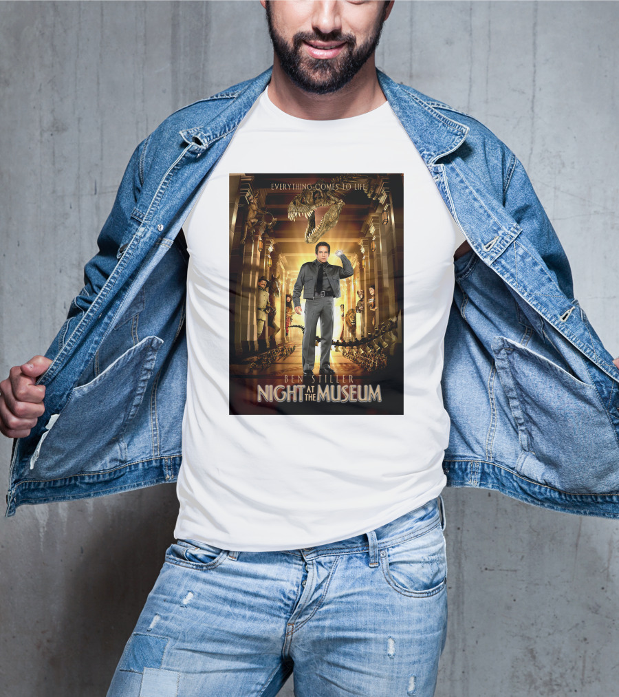 Night At The Museum Everything Comes To Life Ben Stiller T-Shirt